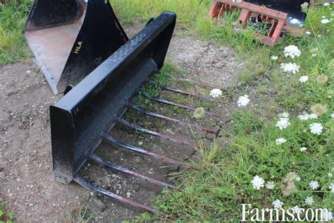 skid steer manure forks sale